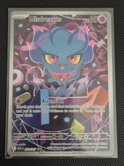 Pokemon TCG Misdreavus 233/217 Ascended Heroes Illustration Rare - Image 1