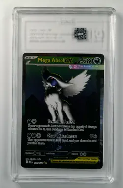 Pokemon 2025 - Mega Absol ex 180/132 - SIR Mega Evolution 180 - GEM - TAG 10 - Image 1