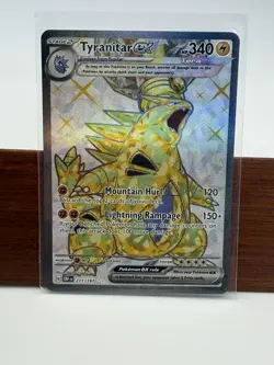 Pokemon TCG | Tyranitar ex 211/197 Ultra Rare Holo | SV03 Obsidian Flames | NM - Image 1