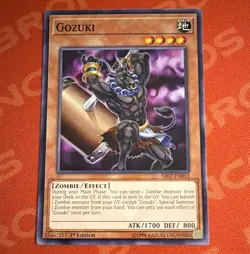 Konami Yu-Gi-Oh! Gozuki 1st Ed SR07-EN013 Common Zombie/Effect Regular - Image 1