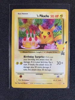 _____'s Pikachu 24 Celebrations: Classic Collection Classic Collection Pokemon - Image 2