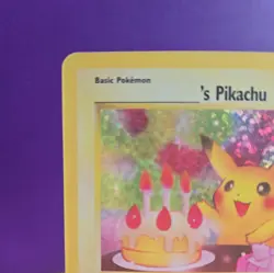______'s Birthday Pikachu 24 Celebrations: Classic Collection Pokemon 25th NM - Image 2