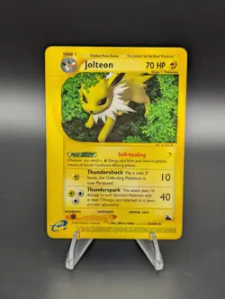 Jolteon 13/144 Skyridge 2003 eSeries Non Holo Rare Pokemon TCG LP/NM - Image 1