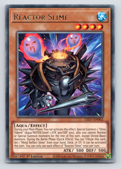 Reactor Slime - LED7-EN002 - Rare - 1st Edition - Yugioh - Image 1