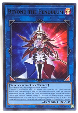 Yugioh Asian-English Beyond the Pendulum CR02-AE027 Ultra Rare - Image 1