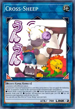 Yugioh RA05-EN106 - Cross-Sheep - Ultra Rare - Image 1