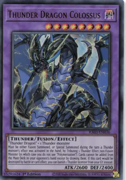 Yugioh RA03-EN036 - Thunder Dragon Colossus - Ultra Rare - Image 1