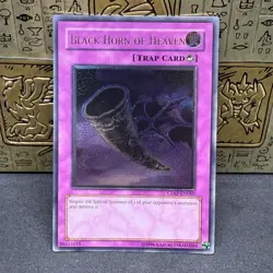 Yugioh Black Horn of Heaven CDIP-EN060 Ultimate Rare NM - Image 1