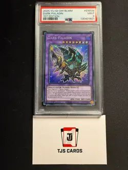 Dark Paladin - PSA 9 - Secret Rare 1st Edition BLMM-EN008 - YuGiOh - Image 1