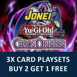 YuGiOh Chaos Origins CORI-EN Single Cards & 3x Playset Common & Super Rare - Image 1