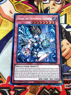 Phara the Primordial Goddess cori-en022 1st Edition (NEW) Secret Rare Yu-Gi-Oh! - Image 1