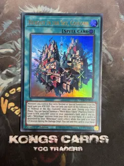 CORI-EN050 Hideout in the Sky - Coulomb Ultra Rare 1st Ed YuGiOh - Image 1