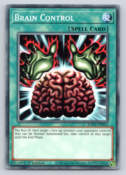 Brain Control - EGO1-EN023 - Common - 1st Edition Yugioh - Image 1