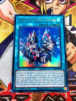 Hideout in the Sky - Coulomb cori-en050 1st Edition (NEW) Ultra Rare Yu-Gi-Oh! - Image 1