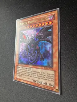 Red-Eyes Darkness Dragon - Ultra Rare 1st Edition SD1-EN001 - LP - YuGiOh - Image 3