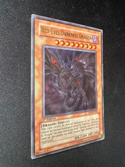 Red-Eyes Darkness Dragon - Ultra Rare 1st Edition SD1-EN001 - LP - YuGiOh - Image 4