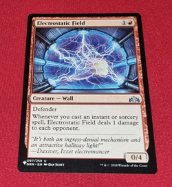 Magic the Gathering Electrostatic Field Mystery Booster 2 Used - Image 1