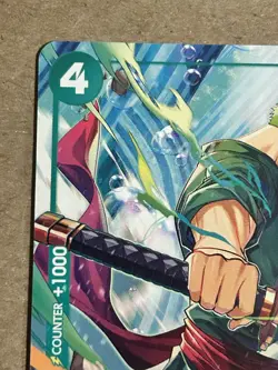 Roronoa Zoro (C2E2 Promo Card) One Piece Promo NM P-114 - Image 2