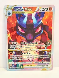 Lucario VSTAR SWSH291 SWSH: Sword & Shield Promo Cards Holo - Image 1