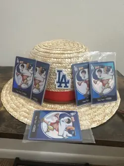Dodgers One Piece Monkey D Luffy Promo Card (Price for one card only) - Image 1