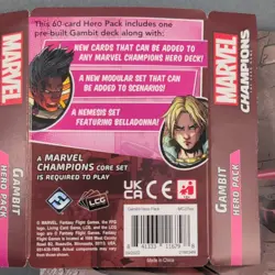 Marvel Champions Gambit Hero Pack. Complete. Cards are in Mint Condition. - Image 4