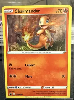 Charmander - Holo Promo SWSH: Sword & Shield Promo Cards SWSH092 NM - Image 1