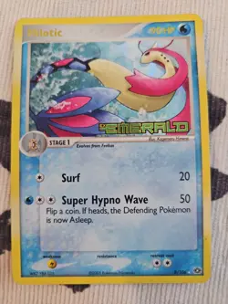 Milotic Emerald STAMPED 8/106 Pokemon Card Reverse Holo - Image 1