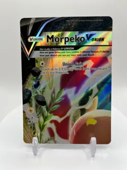 Morpeko V-UNION Oversized Jumbo 4-Card Promo Holo Set SWSH215-218 - Image 3
