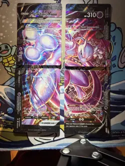 Mewtwo V-UNION [Set of 4] SWSH: Sword & Shield Promo Cards Holo - Image 1