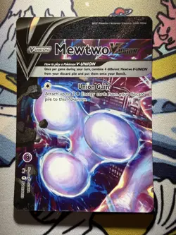 Mewtwo V-UNION [Set of 4] SWSH: Sword & Shield Promo Cards Holo - Image 3