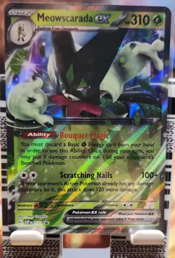 Meowscarada ex 033 Sv: Scarlet & Violet Promo Cards Holo - Image 1