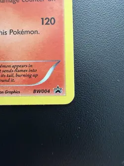 Reshiram BW004 Pokemon Card Black & White Holo Promo - Image 5