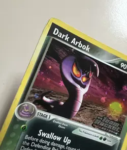 🐍 Dark Arbok 29/109 STAMPED 2004 EX Team Rocket Returns Holo Card! - Image 3