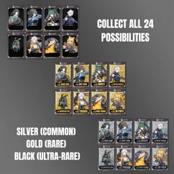 ZENLESS Zone Zero Impulse Packs X ZZZ Metal Art Cards Collection Series 3, Colle - Image 5