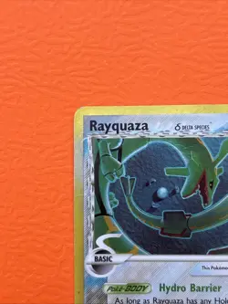 Rayquaza 16/110 Holo Delta Species EX Holon Phantoms Pokemon Card 2006 Rare - Image 3