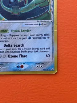 Rayquaza 16/110 Holo Delta Species EX Holon Phantoms Pokemon Card 2006 Rare - Image 5