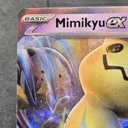 Pokemon Mimikyu ex Card Scarlet Violet SVP 004 Black Star Promo - Image 3