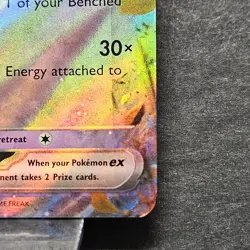 Pokemon Mimikyu ex Card Scarlet Violet SVP 004 Black Star Promo - Image 5