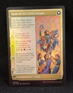HUATLI, POET OF UNITY MTG 2023 WIZARDS OF THE COAST SHINY FOIL CARD M 0296 - Image 2
