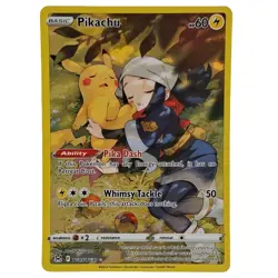 Pikachu TG05/TG30 Lost Origin Trainer Gallery Full Art Holo Pokemon Card NM - Image 1