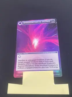 Chaotic Card Predator's Song M'arrillian Invasion Beyond the Doors Ultra Rare - Image 3