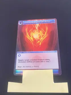 Chaotic Card Dissonance of Will M'arrillian Invasion Beyond the Doors Super Rare - Image 1