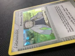 Professor Birch 82/106 - Holo Stamp - Ex Emerald Pokemon Card - LP - Image 4