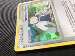 Professor Birch 82/106 - Holo Stamp - Ex Emerald Pokemon Card - LP - Image 5