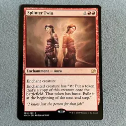 MTG- Splinter Twin- Modern Masters 2015- Near Mint Cond- MAGIC CARD - Image 1
