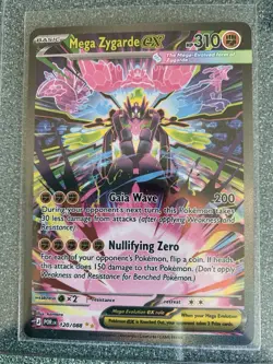 Mega Zygarde ex 120/088 SIR Perfect Order Special Illustration Rare Pokemon Card - Image 1