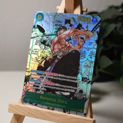 One Piece Card Game Roronoa Zoro OP06-118 Alt Art Manga (Original) - English NM - Image 1