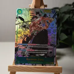 One Piece Card Game Roronoa Zoro OP06-118 Alt Art Manga (Original) - English NM - Image 3