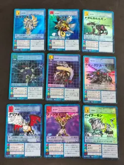 Japanese Digimon Card Lot Bandai Holo Magnamon Seraphimon Bo-300 Bo-259 fym14-31 - Image 4