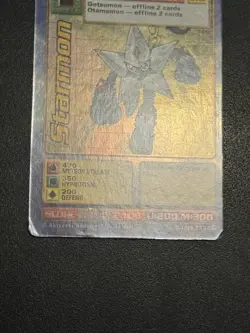 Digimon Starmon St-26S Chase Holo Bandai Digi Battle Card - Image 4